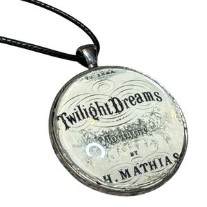 Twilight Dreams Pendant on Rope Cord